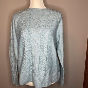 LOFT Cable Front Sweater (49)